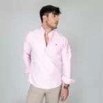 Camisa Polera Cuello Mao