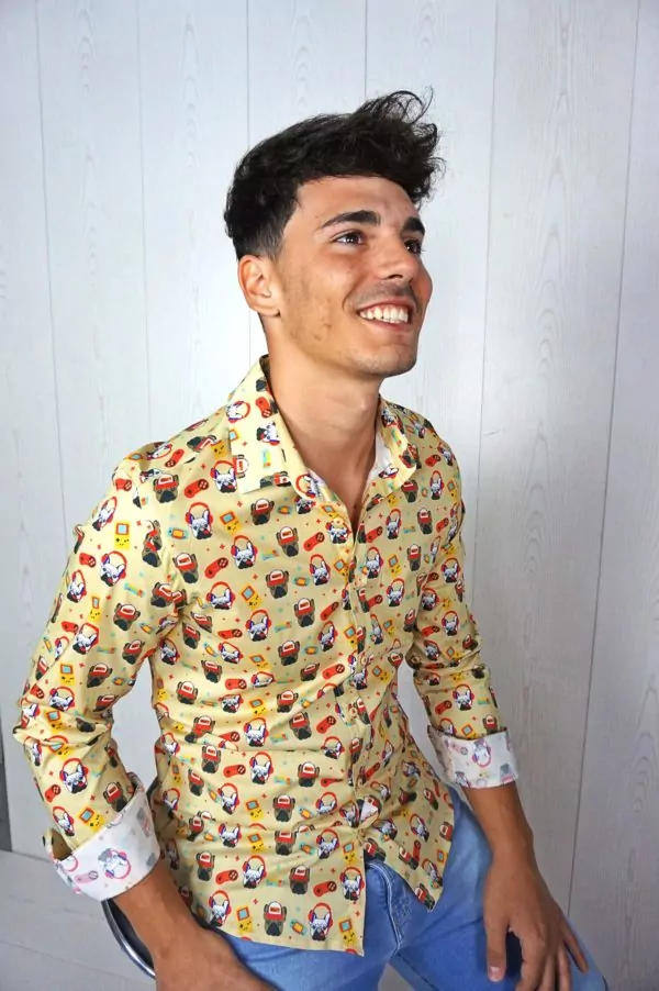 Camisa estampada FB  Gamer