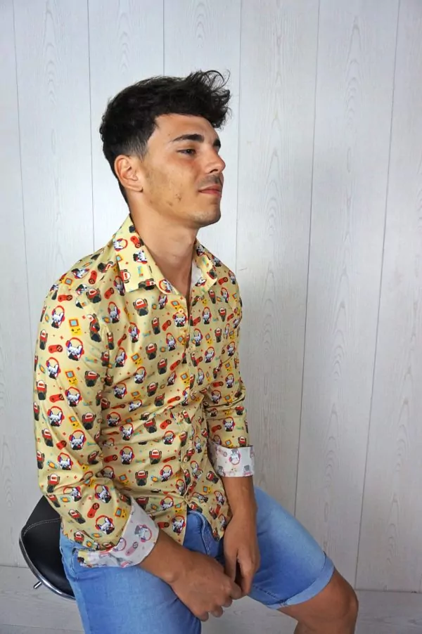 Camisa estampada FB  Gamer